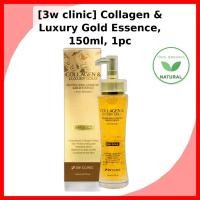 ราคา 3W CLINIC [คลินิก 3w] Collagen & Luxury Gold Essence, 150ml, 1pc / Korean Essence / Radiant Glow / ของแท้ 100% โดย SkinCares (44079459579)