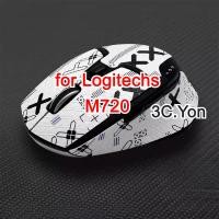ราคา เมาส์ผิวลื่นเทปกันลื่นสำหรับ Logitechs M720 Triathlon Multi-Device Wireless Mouse ครอบคลุมเต็มรูปแบบยางยืดสติกเกอร์ด้านข้างแผ่นกันเหงื่อฟิล์มป้องกันเท้าสเก็ต (29816037365)