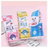 ราคา (12)กล่องดินสอน่ารัก/เทปากน่ารัก/กล่องดินสอรูปนม/กล่องดินสอ/ผ้านม เทปาก (22413686599)