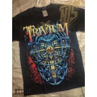 ราคา พิมพ์ลาย NTS 233 Trivium ROCK เสื้อยืด เสื้อวง เสื้อดำ สกรีนลายอย่างดี ผ้าหนานุ่ม ไม่หดไม่ย้วย NTS T SHIRT S M L XL XXL (24656353427)