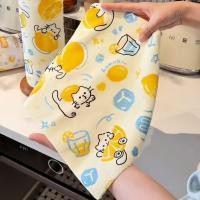 ราคา มะนาวลูกแมวผลไม้พิมพ์มือฉีกเศษผ้ารายสัปดาห์โยนม้วนแพ็คไมโครไฟเบอร์ครัวล้างจานครัวเรือนทําความสะอาด เศษผ้า (41981891280)