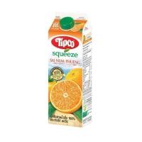 ราคา ทิปโก้ สควีซน้ำส้มสายน้ำผึ้ง Tipco Squeeze Sainamphueng Orange 1ltr. (47861670058)