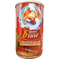 ราคา ซูเปอร์ซีเชฟ ปลาแมกเคอเรลซอสมะเขือเทศ Super C Chef Mackerel Tomato 155g. (44659460750)