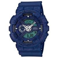 ราคา Casio G-Shock นาฬิกาข้อมือ สีน้ำเงิน สายเรซิน รุ่น GA-110HT-2A (2064516173)