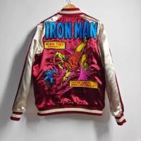 ราคา SUKAJAN x MARVEL ‍♂️IRON MAN เสื้อ sukajan jacket เสื้อปักลายญี่ปุ่น เสื้อแจ็คเก็ตญี่ปุ่น เสื้อซูกะจัน มาเวล ไอรอนแมน (50106242177)