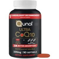 ราคา Qunol Ultra CoQ10 100mg Softgels- 3x Better Absorption, Antioxidant for Heart Health & Energy Production, Coenzyme Q10 วิตามินและอาหารเสริม,อุปทาน 3 เดือน, 90 นับ (51760310194)
