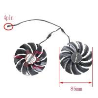 ราคา 85MM 3PIN PLD09210S12HH GTX 1650 พัดลม GPU ใหม่เหมาะสําหรับ Gigabyte GTX1650 GTX 1650 SUPER กราฟิกการ์ดระบายความร้อน (51861775151)