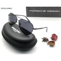 ราคา Porsche Design แว่นตากันแดดแฟชั่นผู้ชาย Aviator 8827 Polarized Super Fullset แว่นตา (42506387310)