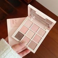 ราคา HOLIKA Nine Color Eye Shadow Plate 11/14 Matte Novice Daily Makeup Super Tender Cherry Blossom Plate บรรยากาศสี (46362610894)