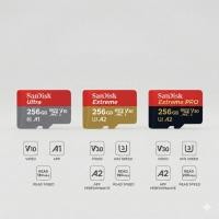 ราคา SanDisk Ultra / Extreme / Extreme Pro microSD Memory Card 128GB 256GB 512GB 1TB A2 V30 (51706239450)