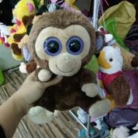 ราคา ตุ๊กตาลิง ตาโต ขนนุ่มนิ่ม (626168723)