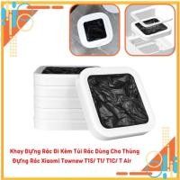ราคา 6 ถาดถังขยะทดแทนสําหรับพรีเมี่ยม Townew T1, T1S, T Air X, T Air Lite ถังขยะอัจฉริยะ (44163532319)