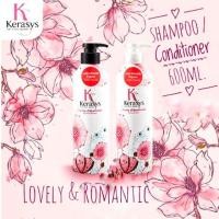 ราคา พร้อมส่ง Kerasys Lovely & Romantic แชมพู/ ครีมนวด 600 ml (7608079169)
