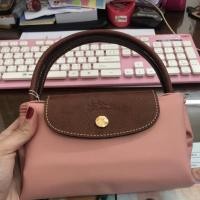 ราคา New!!! กระเป๋า longchamp หูสั้น ไซส์ s สีชมพูกะปิ ของแท้ 100% (6003390031)