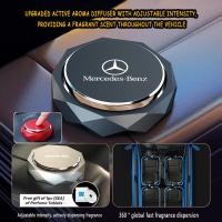 ราคา Mercedes Benz รถกลิ่นหอมติดทนนาน Air Freshener รถน้ํามันหอมระเหยตกแต่งน้ําหอมสําหรับ Mercedes Benz C Class W207 W211 W205 W212 W204 W220 W206 W124 W213 W218 W222 (29769571160)