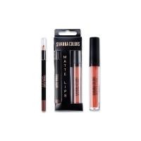 ราคา Sivanna Matte Lip #HF7004 : ซิวานน่า แมทลิป แพ็คคู่ ดินสอเขียนขอบปาก x 1 ชิ้น @svl (9647612265)