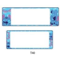 ราคา กรอบป้ายทะเบียนกันน้ำรถยนต์ลาย Stitch (2ชิ้น หน้า-หลัง) (47461461998)