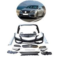 ราคา W212 E200 E260 E300 front and rear bumper diffuser for Mercedes w212 body kit 2013 2014 2015 (44856225796)