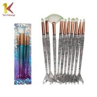ราคา One Family ชุดแปรงแต่งหน้า Mermaid 10IN1 K98 ชุดแปรง Glitter Mermaid Beauty ชุดเครื่องมือ / ชุดแปรงแต่งหน้ารองพื้นเครื่องสําอางแบบพกพา (40974372251)