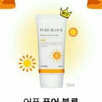 ราคา พร้อมส่ง A'PIEU Pure Block Nuture Sun Cream Daily SPF45+++ (117702931)