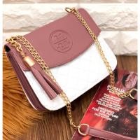 ราคา Contemporary Cute 2tone Toury Sling Bag ปัก 6768 (26637381592)