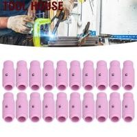 ราคา Tool House.Ay-th 20pcs 10n48 6 TIG GAS LES ALUMINA TIG NOZZLE CUAL CUP ถ้วยพอดีสำหรับอุปกรณ์เชื่อม GTAW (40358800125)