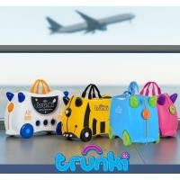 ราคา trunki ride on กระเป๋าเดินทางเด็กแบบนั่งได้ (45153601489)