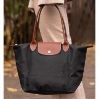 ราคา ส่งต่อ Longchamp LePliage Classic size S(M) Long [Black] ของแท้ (40004569145)