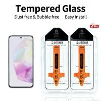ราคา 2pcs HD กระจกนิรภัยสําหรับ Samsung Galaxy A35 A55 A73 A53 A13 A23 5G A03 Core A03S ป้องกันหน้าจอปราศจากฝุ่น One-Touch ติดตั้ง (56007584540)