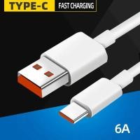 ราคา 6a Super Fast Charging Data Cable เหมาะสําหรับ Huawei Xiaomi Honor TYPE C Flash ชาร์จโทรศัพท์มือถือสีส้ม 66W สายชาร์จ (26368464903)