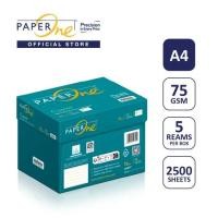 ราคา Paper One กระดาษถ่ายเอกสารพรีเมี่ยมความเร็วสูง A4 HVS 75gsm 75 แกรม 500 แผ่น (48160933788)