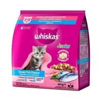 ราคา วิสกัส อาหารเม็ดลูกแมวและแม่แมว รสปลาทะเล Whiskas Junior Dry Cat Ocean Fish 450g. (56059545869)