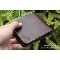 ราคา กระเป๋าตังหนังวัวฟอกฝาดแท้ งานเย็บมือทั้งใบ 100% (1008033893)