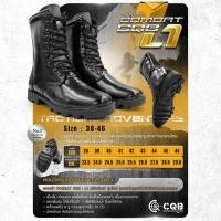 ราคา รองเท้า Combat หนังแท้ CQB รุ่น L1 ไม่มีซิปข้าง รองเท้าคอมแบททหารหนังแท้ (10362780228)