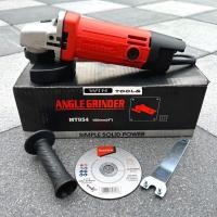 ราคา Maktec **รับประกัน 6เดือน** Maktec หินเจียร-954 กำลัง 570W ขนาด 4 นิ้ว พร้อมอุปกรณ์และพร้อมใบตัดเหล็ก Makita 1 ใบ (21281164562)