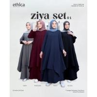 ราคา Ziya Set 01 โดย Ethica Official / เสื้อคลุมและกระโปรง Ziya Ethica (43203736283)