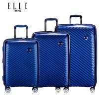 ราคา ELLE Travel Hunter Collectionกระเป๋าเดินทางเซ็ต 3ใบ ขนาด20+24+28นิ้ว 100%PP ระบบซิปคู่นิรภัย ทุกขนาดสามารถขยายได้ล้อหมุน (7789102537)