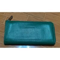 ราคา กระเป๋าสตางค์หนังแท้ทรงยาว Longchamp สภาพมากกว่า 85% (49800229753)