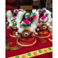 ราคา หมวกพระจีน มงกุฎพระ หมวกไท้จื้อลุ้ย หมวกร่างทรง หมวกเจ้าพ่อเห่งเจีย (10517866437)