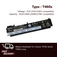ราคา แบตเตอรี่โน๊ตบุ๊ค Notebook Lenovo Thinkpad T460s T470s (Long) Series ของแท้100% ส่งฟรี !!! รับประกัน 1 ปี (29053595533)