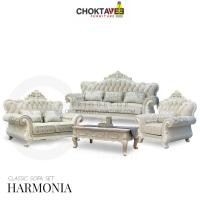 ราคา ชุดโซฟาหลุยส์ 4ชิ้น (3+2+1ที่นั่ง+โต๊ะกลาง) White Platinum Series รุ่น TSF-LV-SET HARMONIA [Pick Collection] (42110993811)