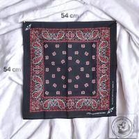 ราคา ผ้าโพกหัว ผ้าเช็ดหน้าผืนใหญ่ ผ้าเช็ดหน้าลายลูกน้ำ cotton 100% (23840289106)