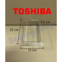 ราคา กล่องใส่น้ำแข็ง Toshiba รุ่น GR-S21KPB/B22KP/A25KS/S26KPB/B31KU/RT303WE กล่องน้ำแข็ง กล่องรับน้ำแข็ง Ice box ของแท้ (28563402409)