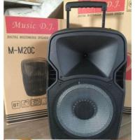 ราคา ลำโพง Music D.J. (M20C) +USB,BLUETOOTH (1638487716)