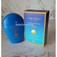 ราคา พร้อมส่งครีมกันแดดรุ่นใหม่ Shiseido The Perfect Protector Synchro Shield WetForce x HeatForce SPF50+ Pa++++ 50ml. ของแท้ (5643284574)