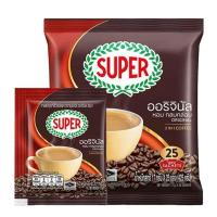 ราคา [ทั้งหมด 2 แพ็ค] ซูเปอร์ กาแฟ ปรุงสำเร็จ 3อิน1 คอฟฟี่มิกซ์ 17 กรัม X 25 ซอง SUPER COFFEE MIX 3IN1 COFFEE MIX 17 G. X 25 (26378242806)