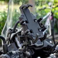 ราคา Universal Anti-Shock Motorcycle Phone Mount for Electric Bikes and Bicycles Phone Mount Holder for 4.7-7.2in Phones (23854918857)