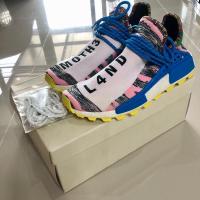 ราคา used once US9.5 Adidas x Pharrell HU NMD Solar (23273366121)