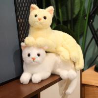 ราคา น่ารักจำลองตุ๊กตาแมวตุ๊กตาของเล่นลูกแมวเครื่อง Rag ตุ๊กตาหมอนนอนเด็กของขวัญขายส่ง (28611150009)