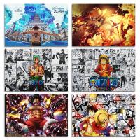 ราคา โปสเตอร์ วันพีซ ลูฟี่ เอส One Piece Luffy Ace Sabo สติกเกอร์ติดผนังมีกาวในตัว รูปอนิเมะ Custom (46111729537)